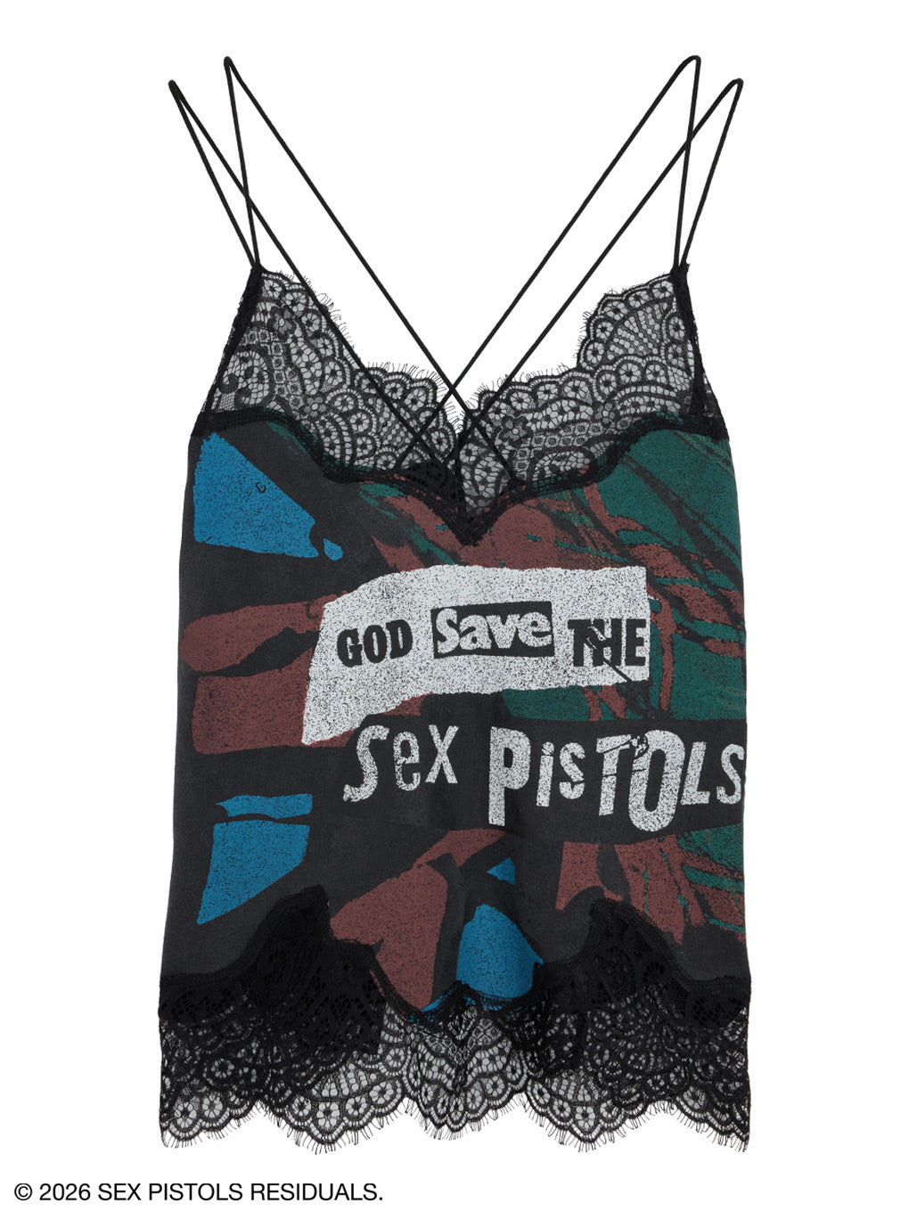 トップス AMERI Sex Pistols LINGERIE CAMISOLE Sex Pistols LINGERIE CAMISOLE