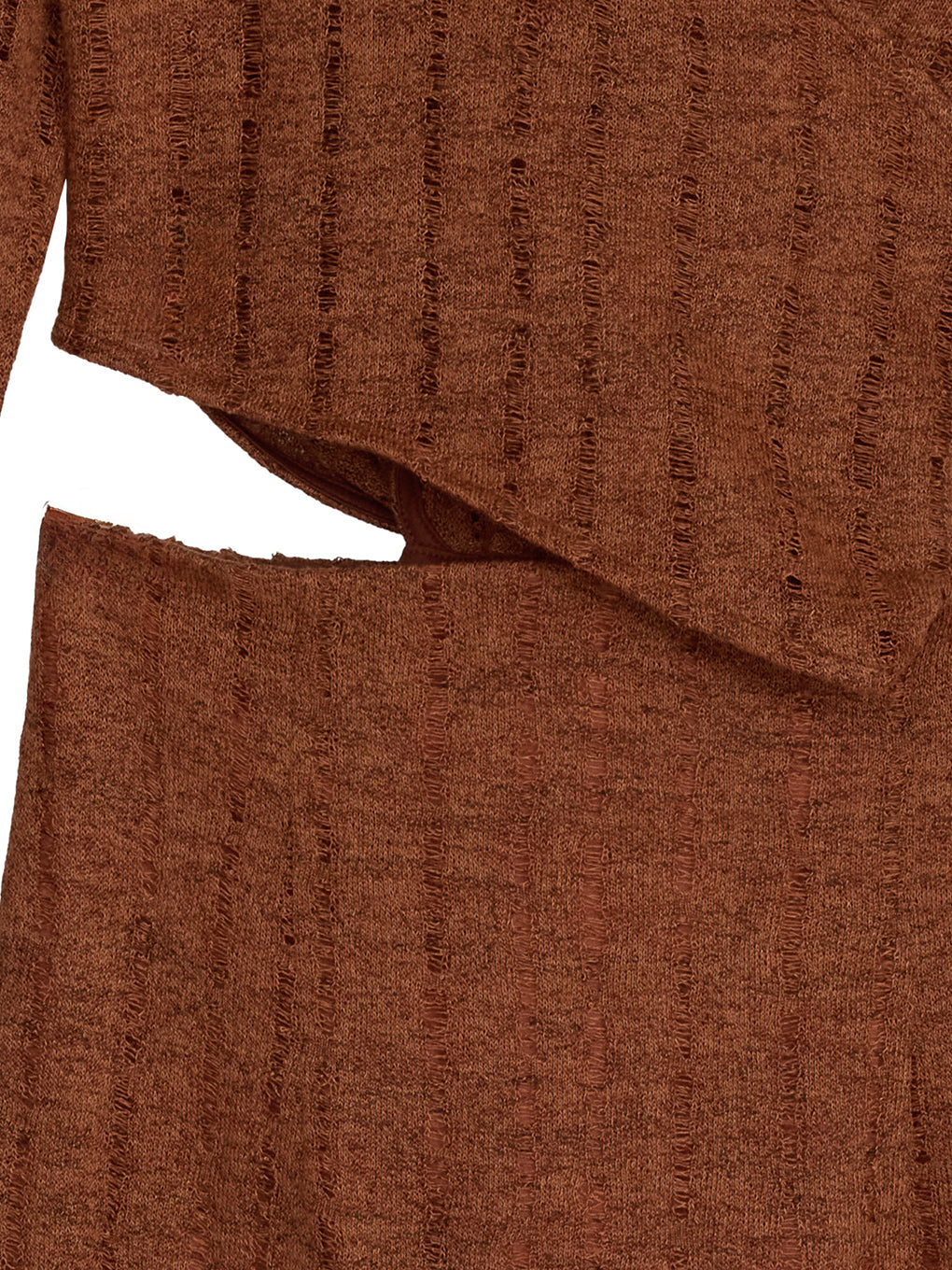 CACHE-COEUR DAMAGE CUT DRESS