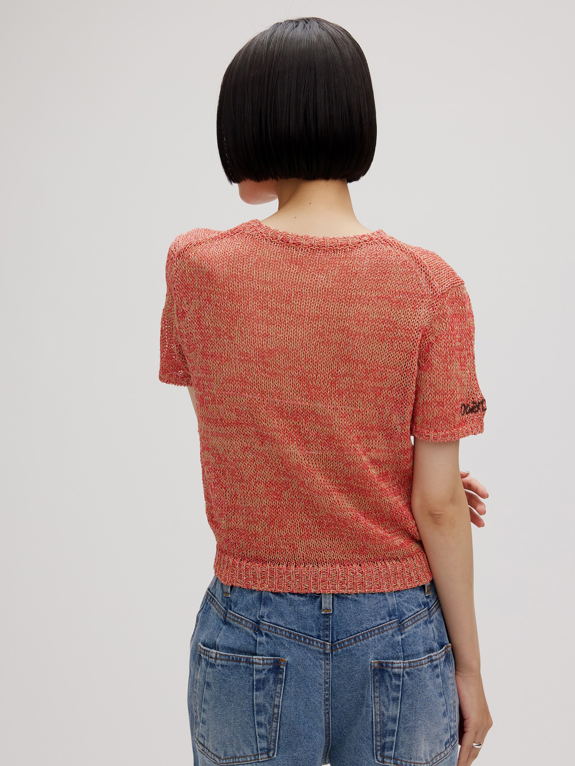 CONCEPT LOGO KNIT TOP
