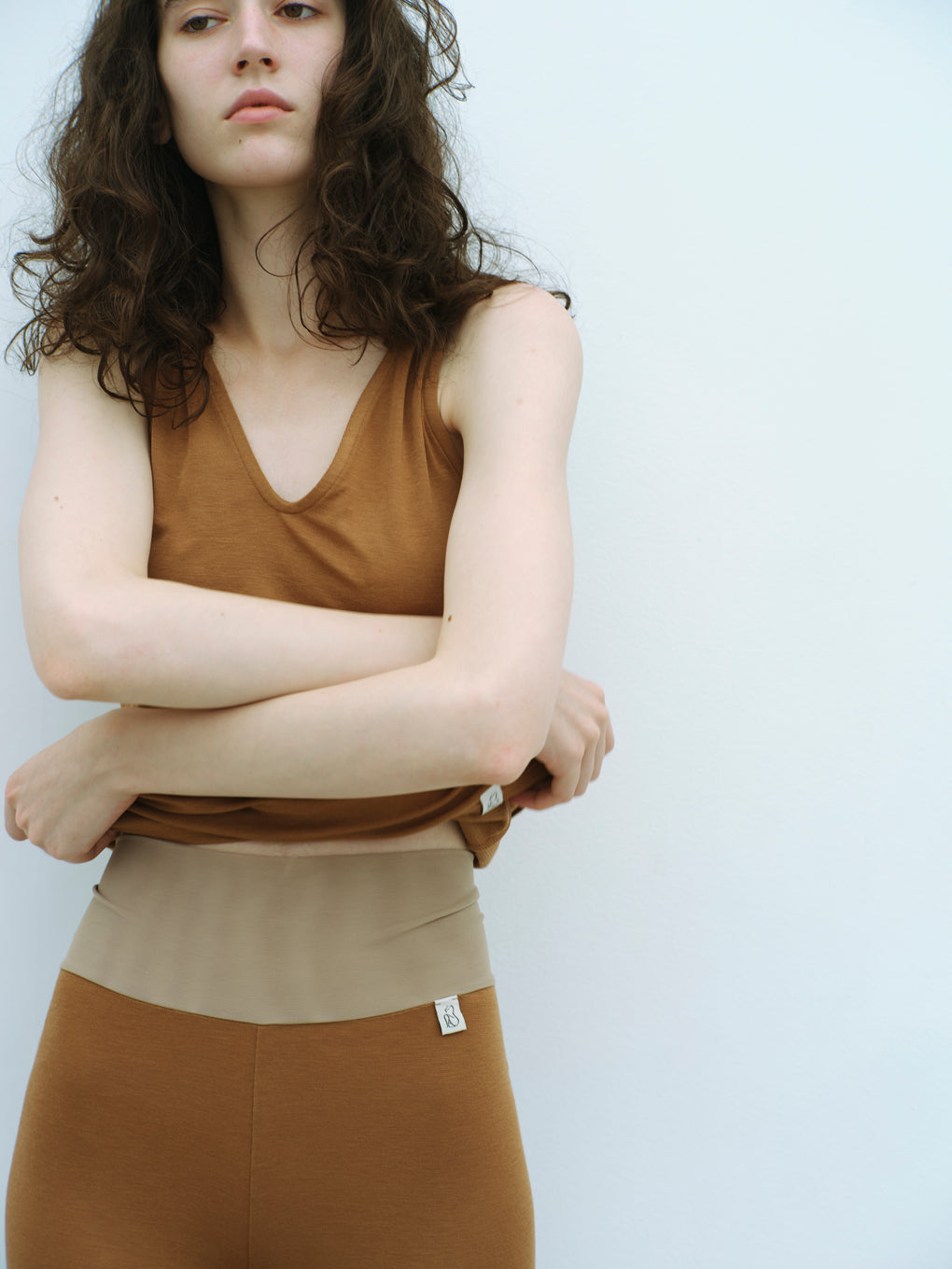 MIZUNO×Ameri V NECK SLEEVELESS TOPS