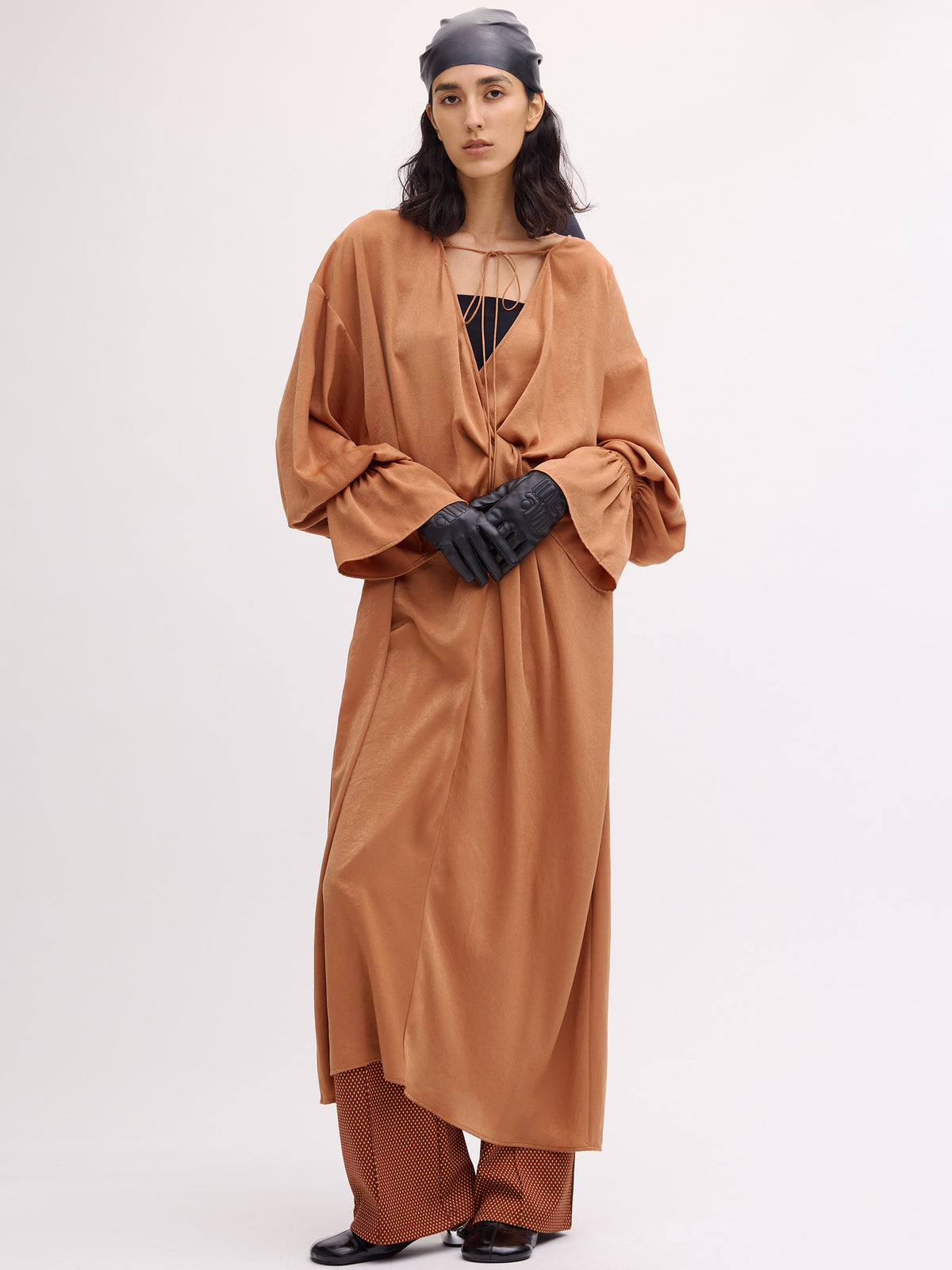 KNOT DRAPE SLOW DRESS