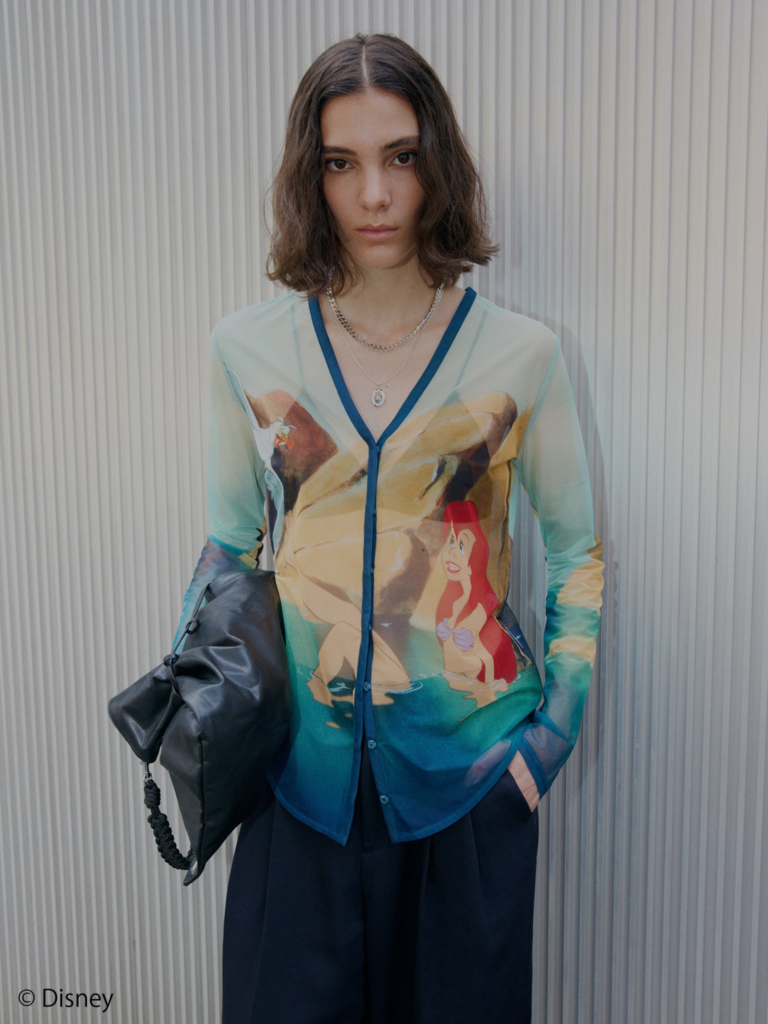 DISNEY/2WAY SHEER CARDIGAN