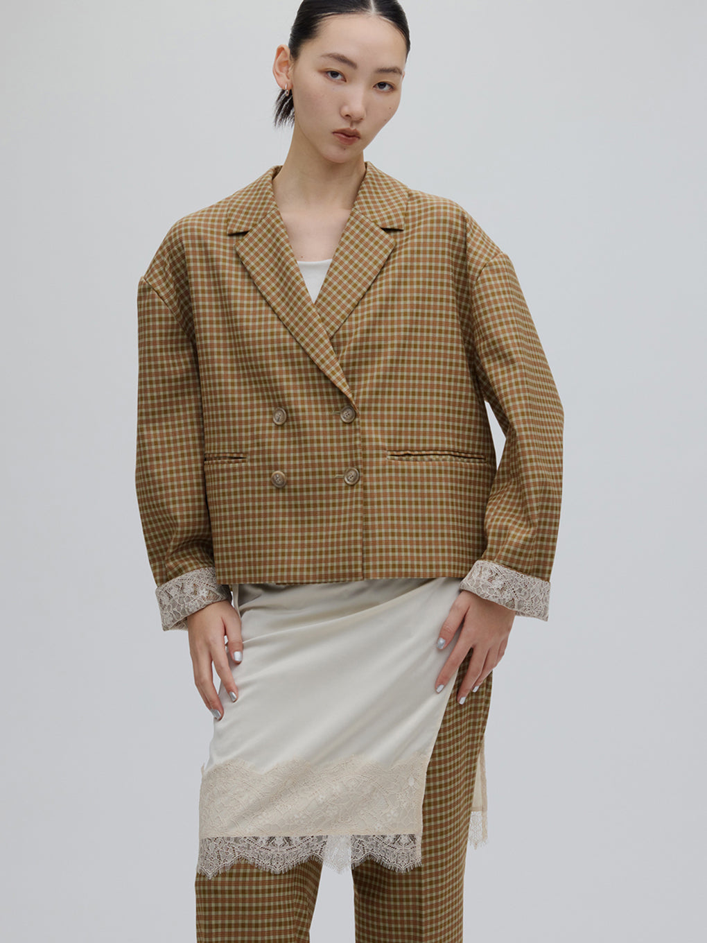 OVER WIDE SHOULDER JACKET