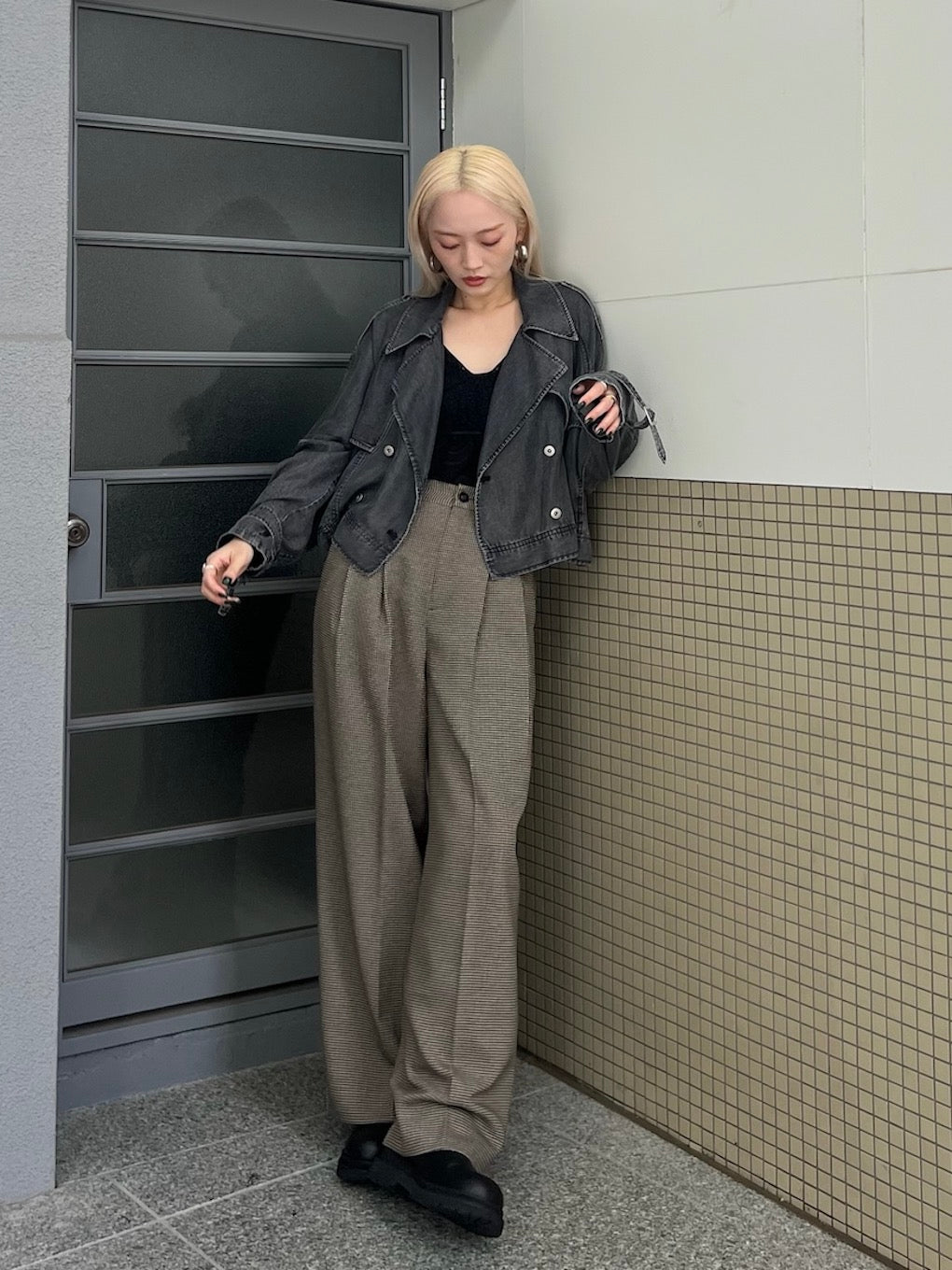JENNY 2TUCK STRAIGHT PANTS