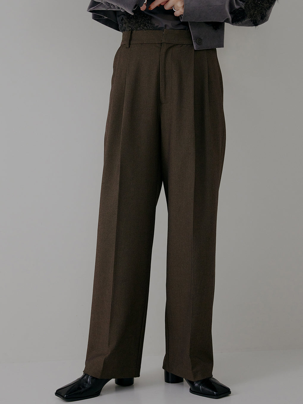 WARM FLEECE LINING STRAIGHT PANTS