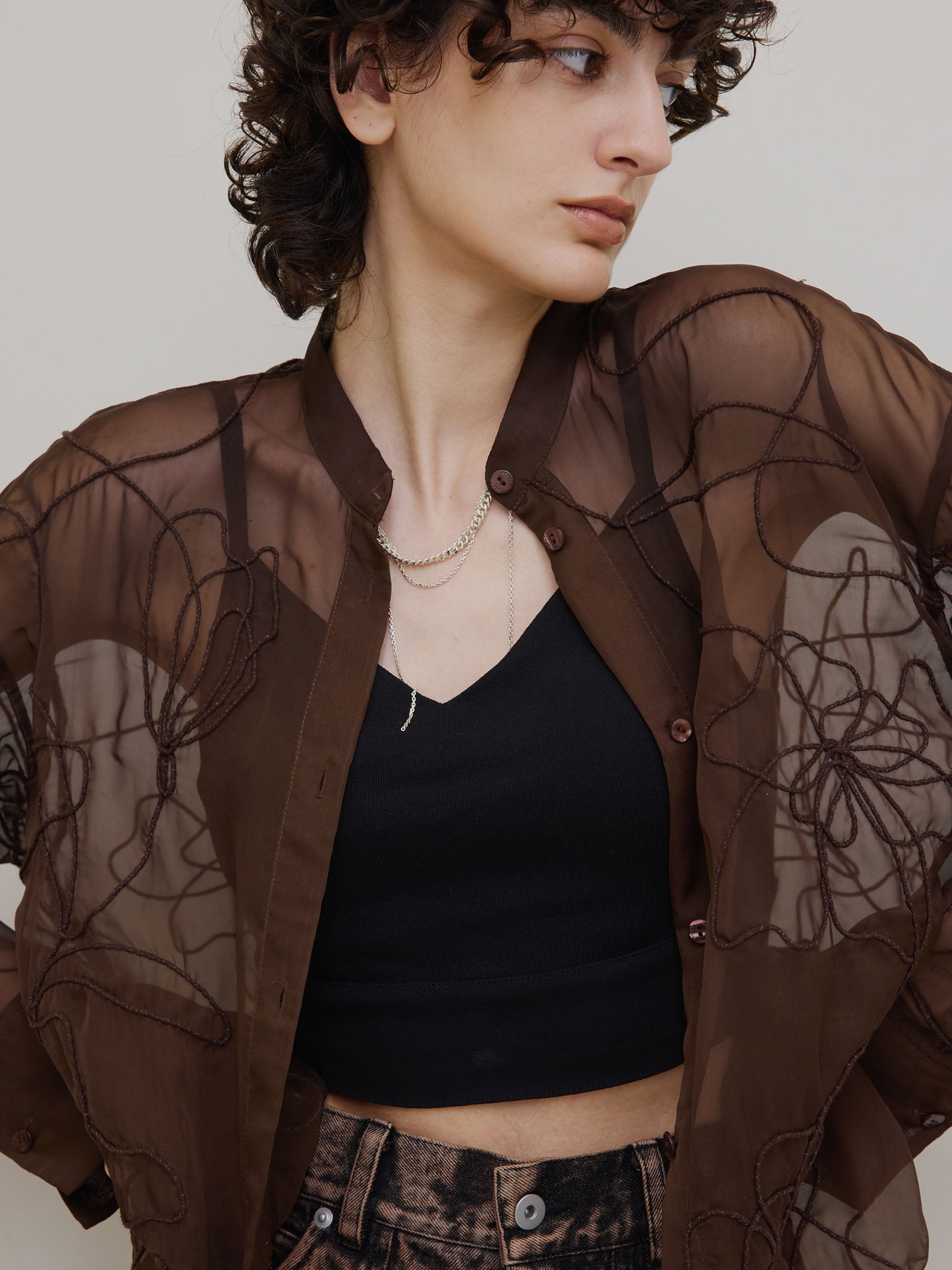 MEDI DAY DREAM SHEER SHIRT