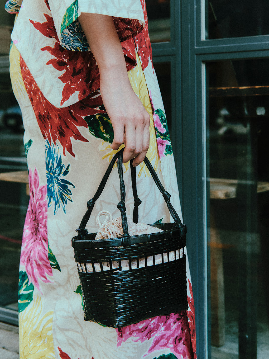 ORIGINAL POUCH RATTAN BAG