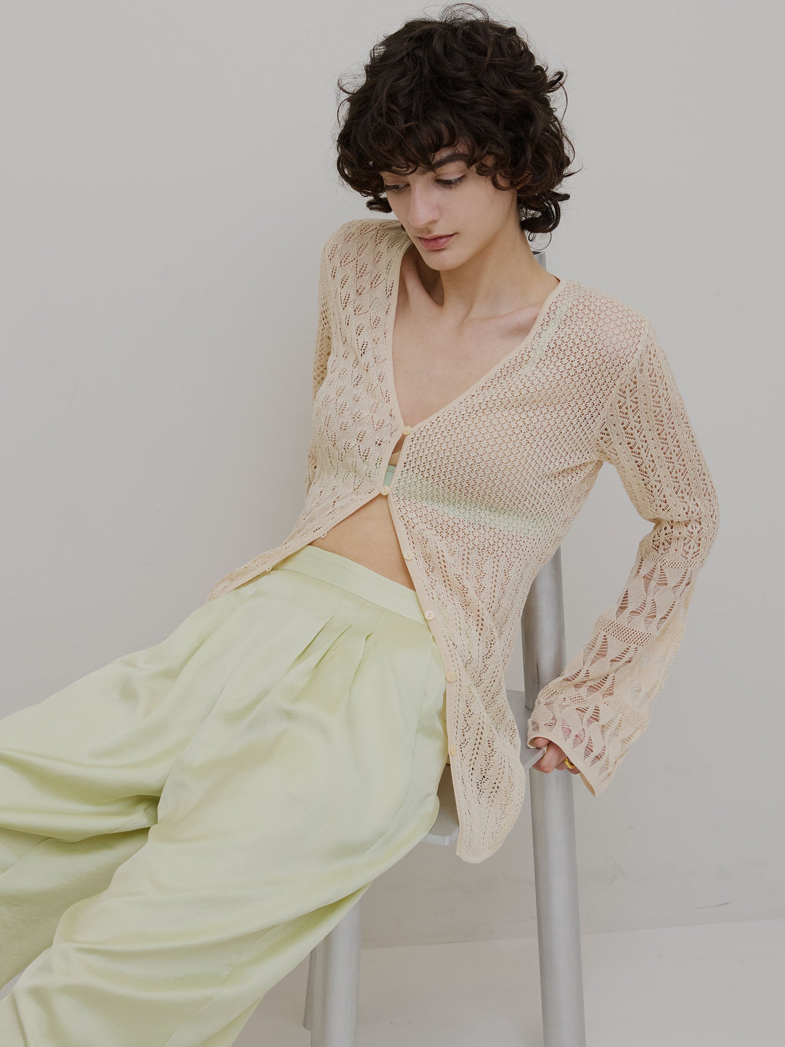 MEDI SWITCH KNIT CARDIGAN