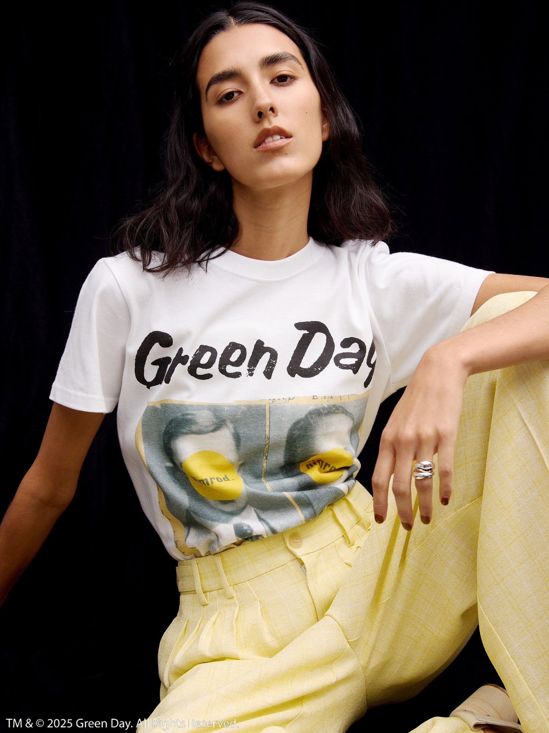 GREEN DAY / WHITE TEE