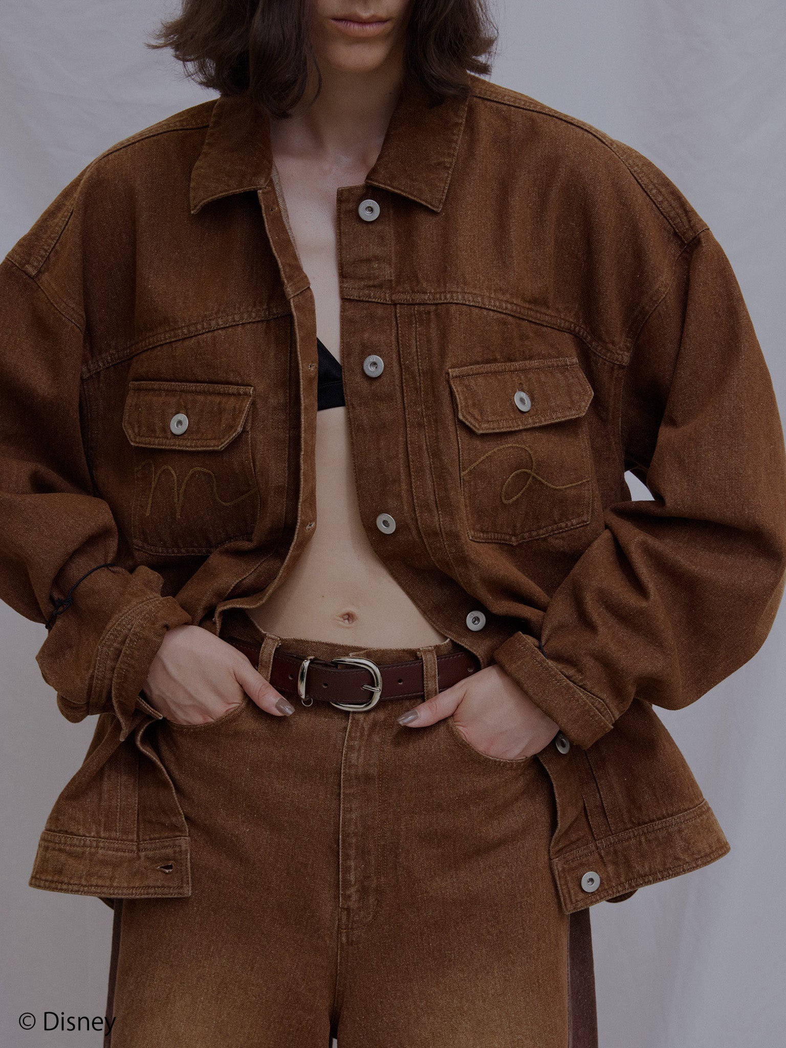 MICKEY DESIGN DENIM JACKET