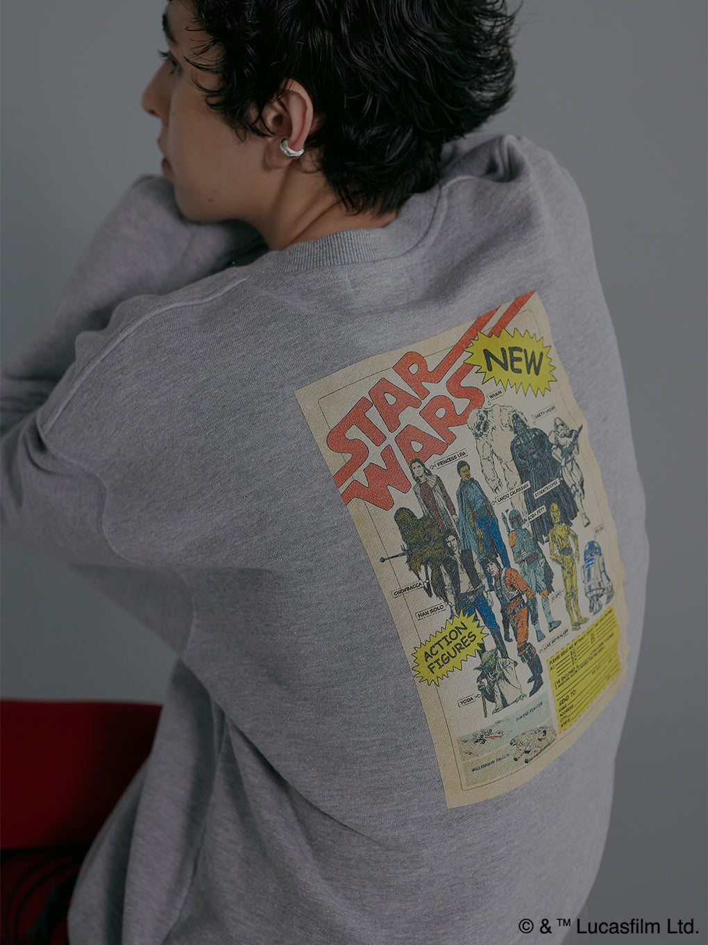 STAR WARS / GRAY  SWEAT