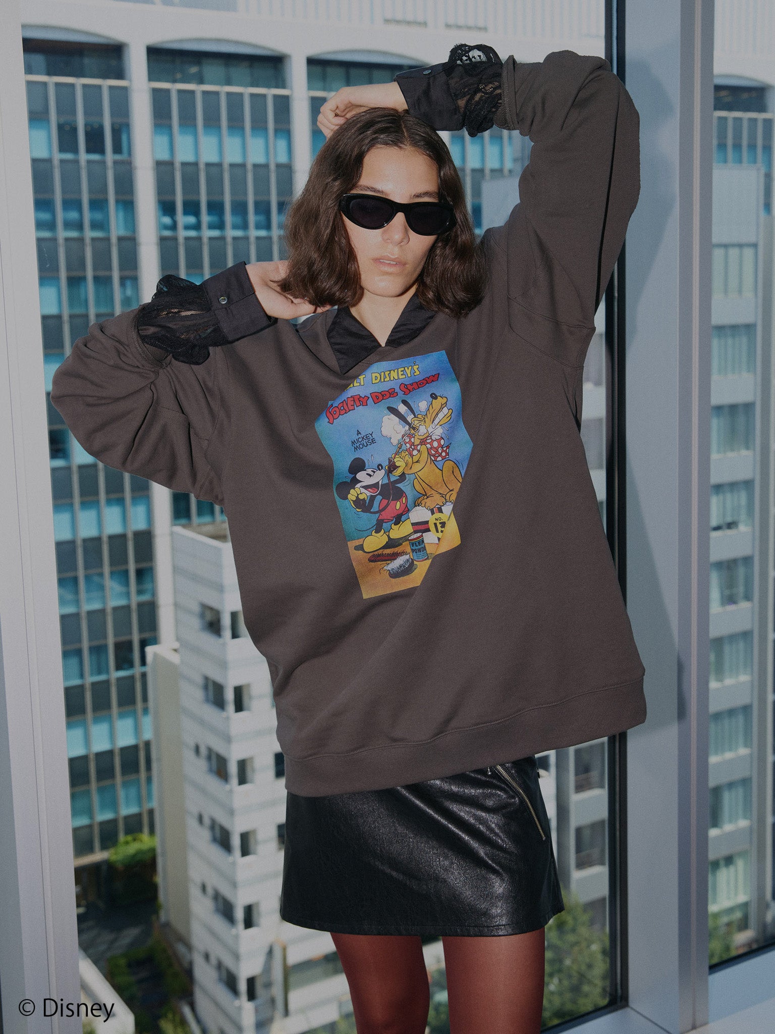 DISNEY/VINTAGE POSTER SWEAT