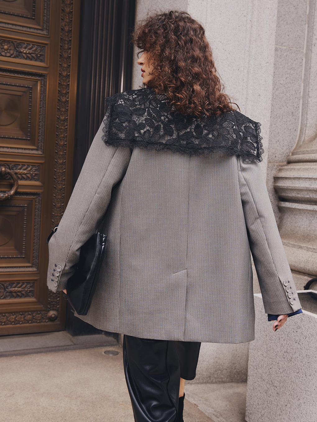 LACE SAILOR COLLAR JACKET