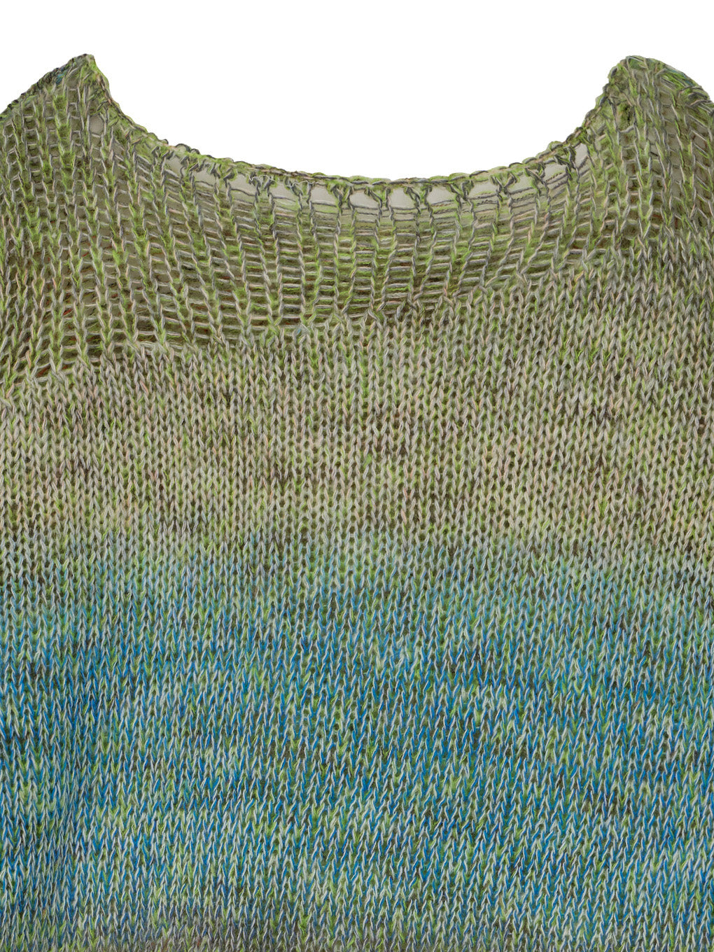 LOOSE GRUNGE KNIT TOP｜長袖