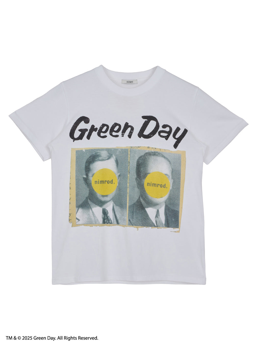 GREEN DAY / WHITE TEE