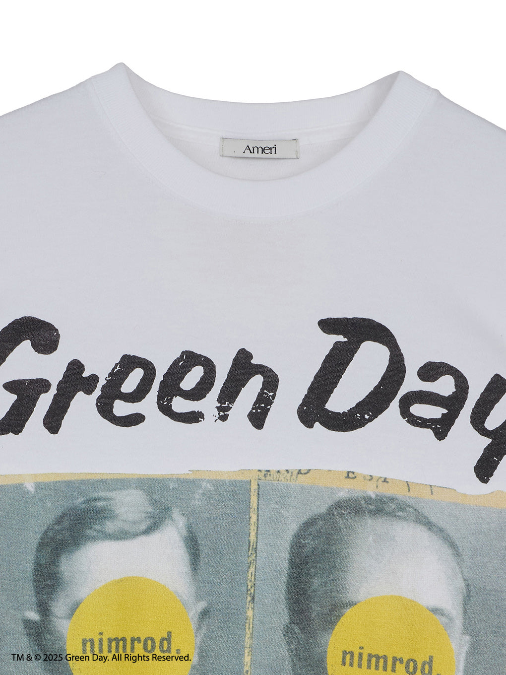 GREEN DAY / WHITE TEE