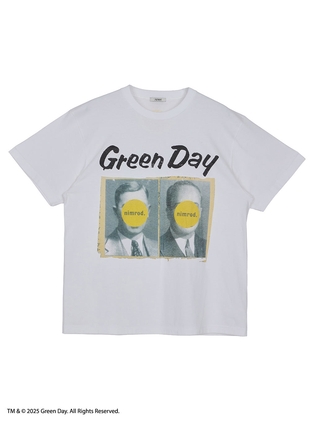 GREEN DAY / WHITE TEE