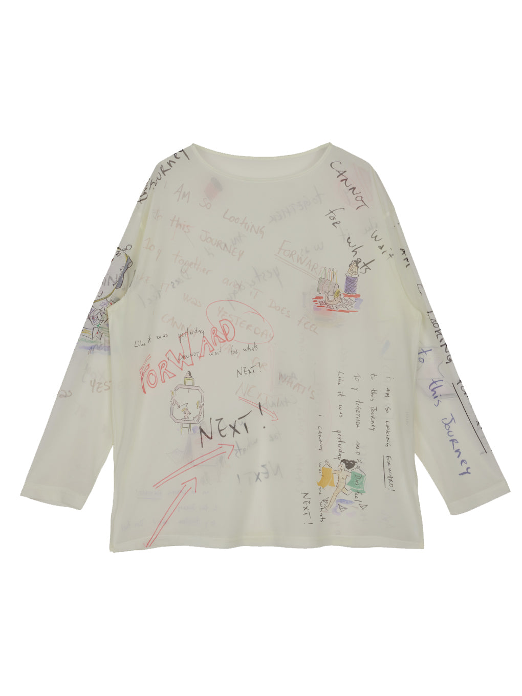 Gabrielle×Ameri 10TH HISTORY SHEER TOP