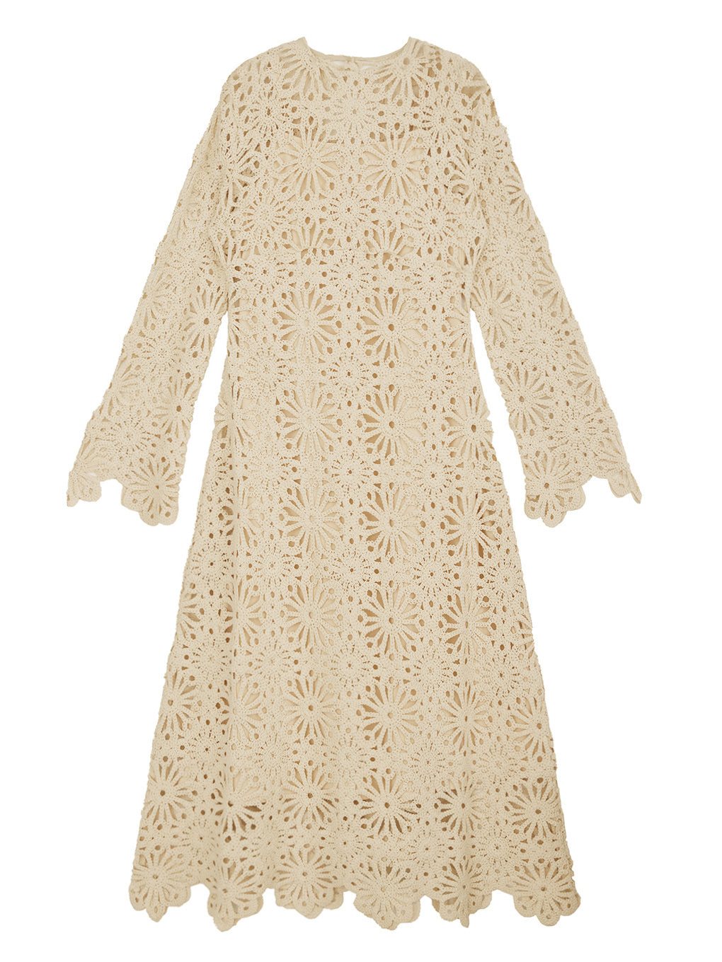 MEDI FLOWER SAINT LACE DRESS