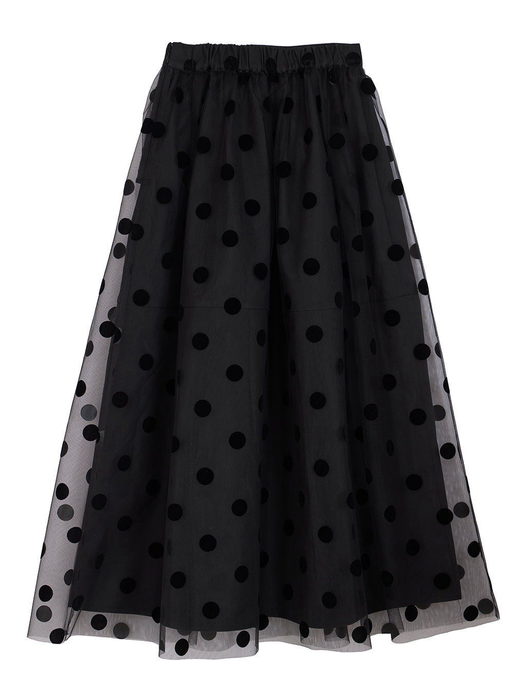 OTONA MUSE DOT TULLE SKIRT