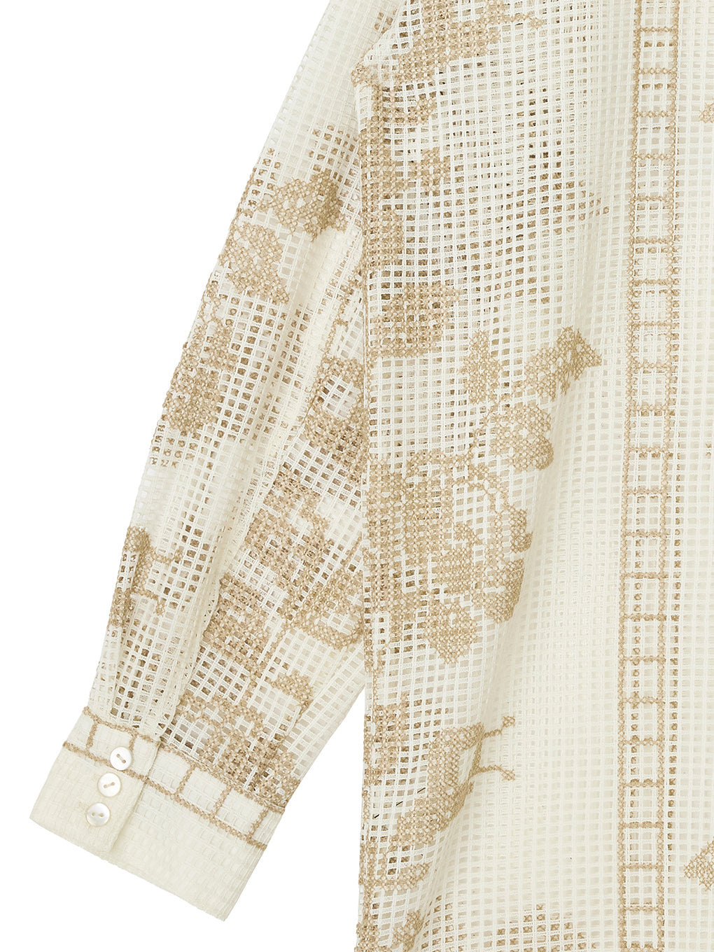 MEDI CROSS STITCH LIKE SHIRT