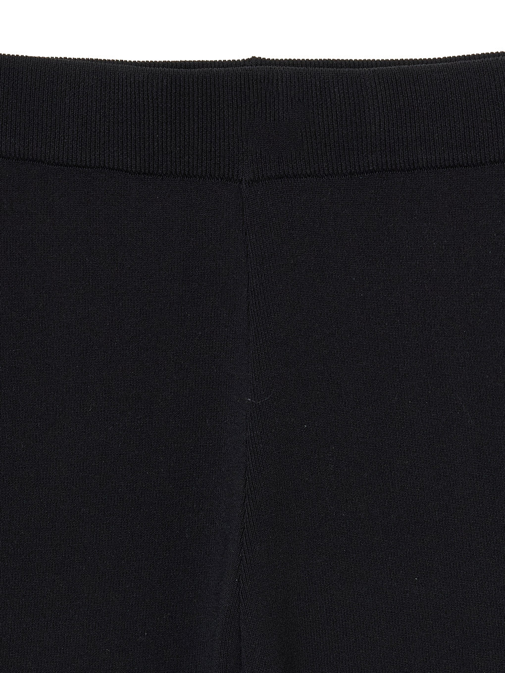 SIDE LACE LIKE KNIT BIKER PANTS