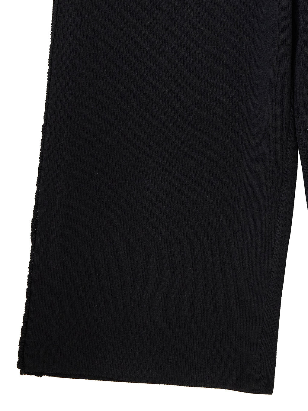 SIDE LACE LIKE KNIT BIKER PANTS
