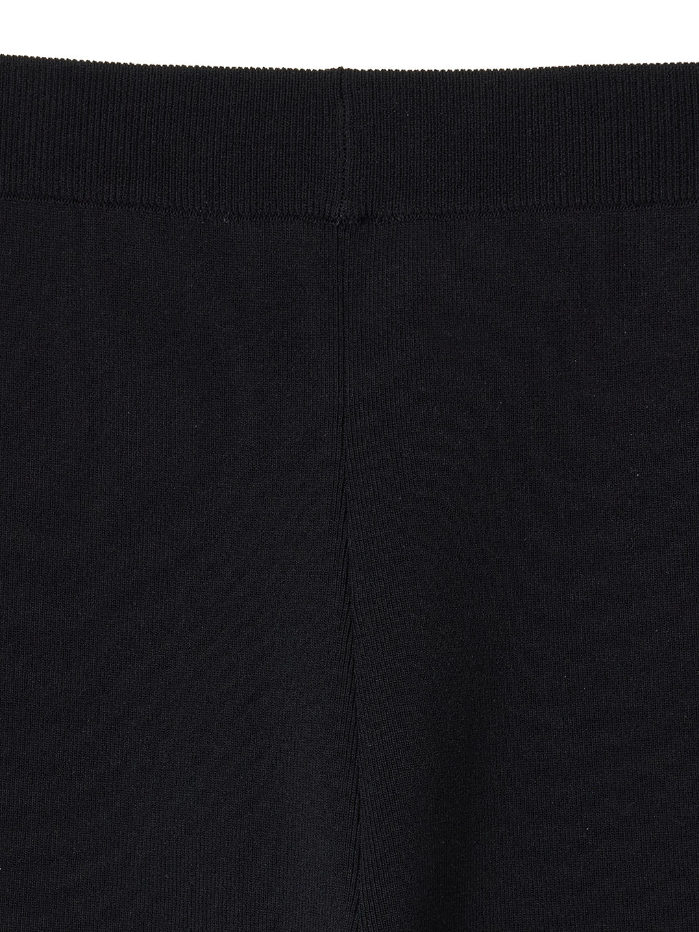 SIDE LACE LIKE KNIT BIKER PANTS
