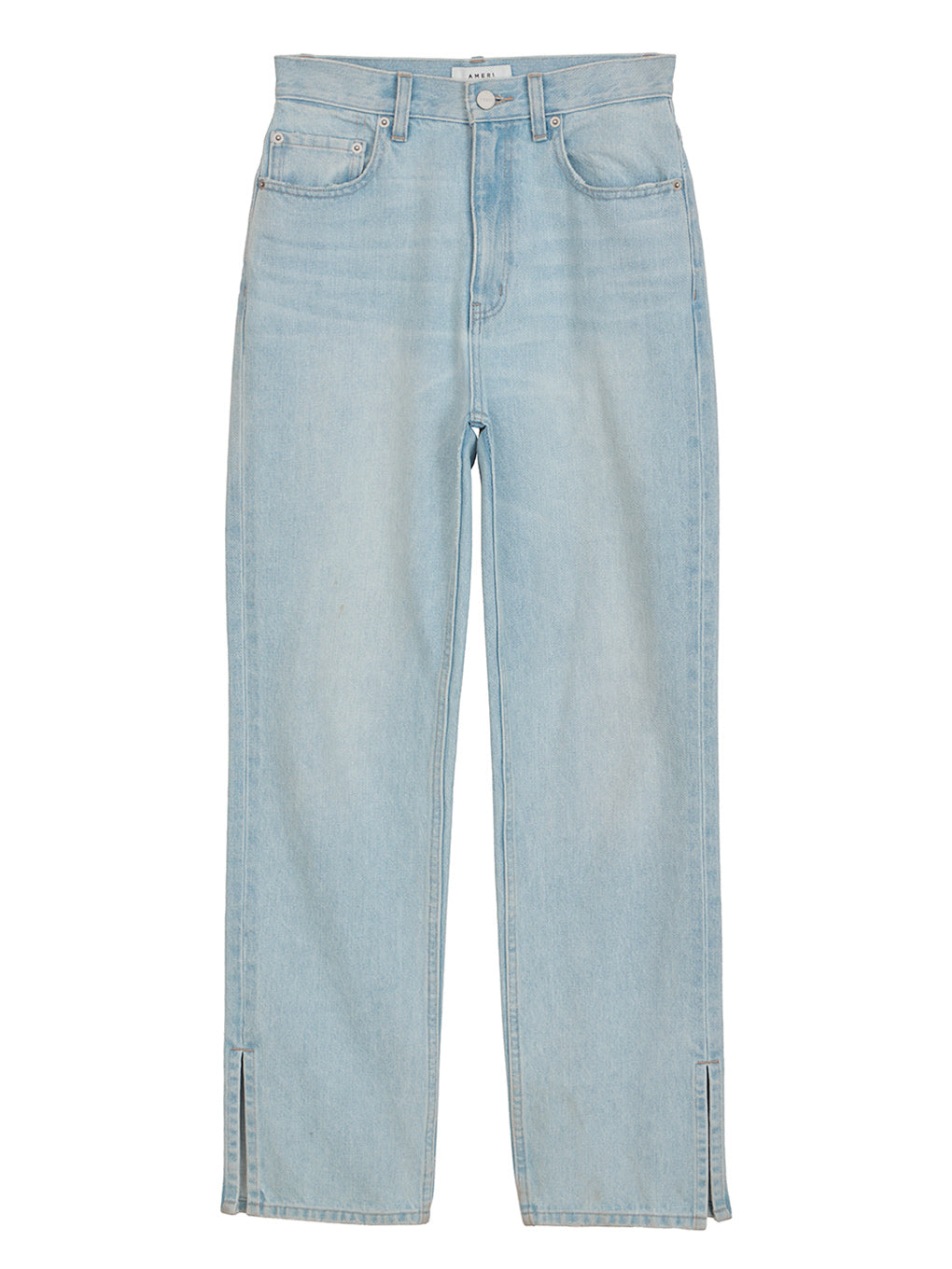 SLIM STRAIGHT DENIM PANTS