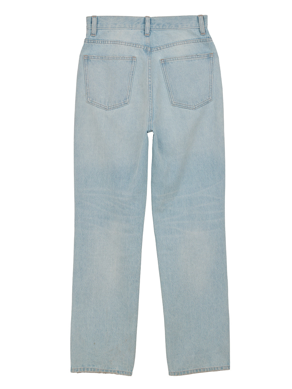 SLIM STRAIGHT DENIM PANTS