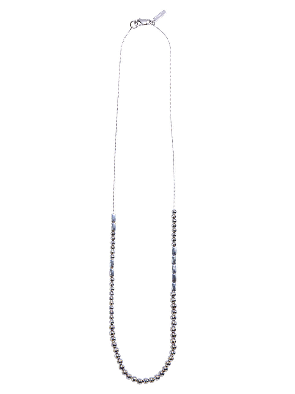 Bijou R.I Thin Chain Beads Necklace