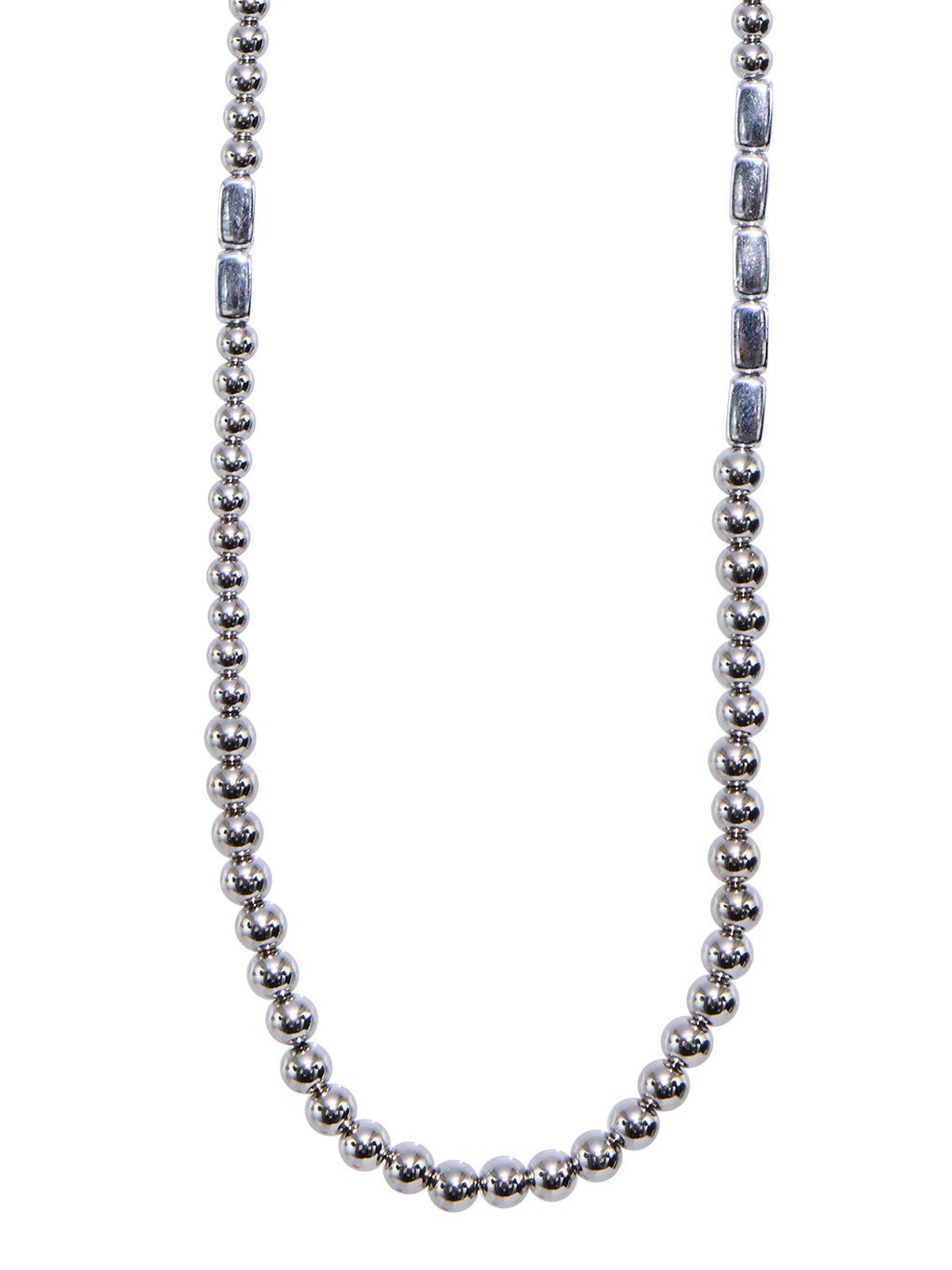 Bijou R.I Thin Chain Beads Necklace