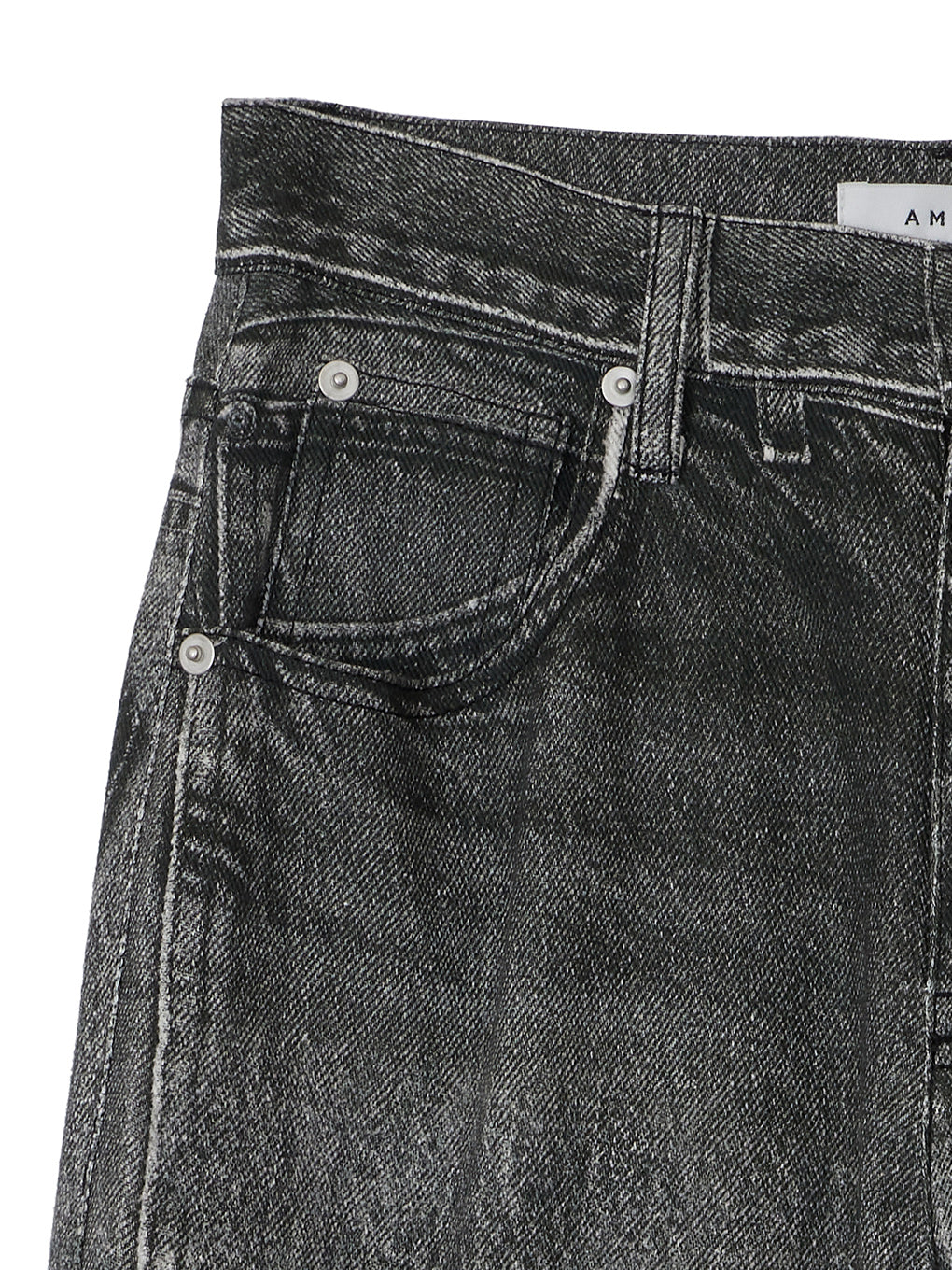 TROMPE L′OEIL DENIM PANTS