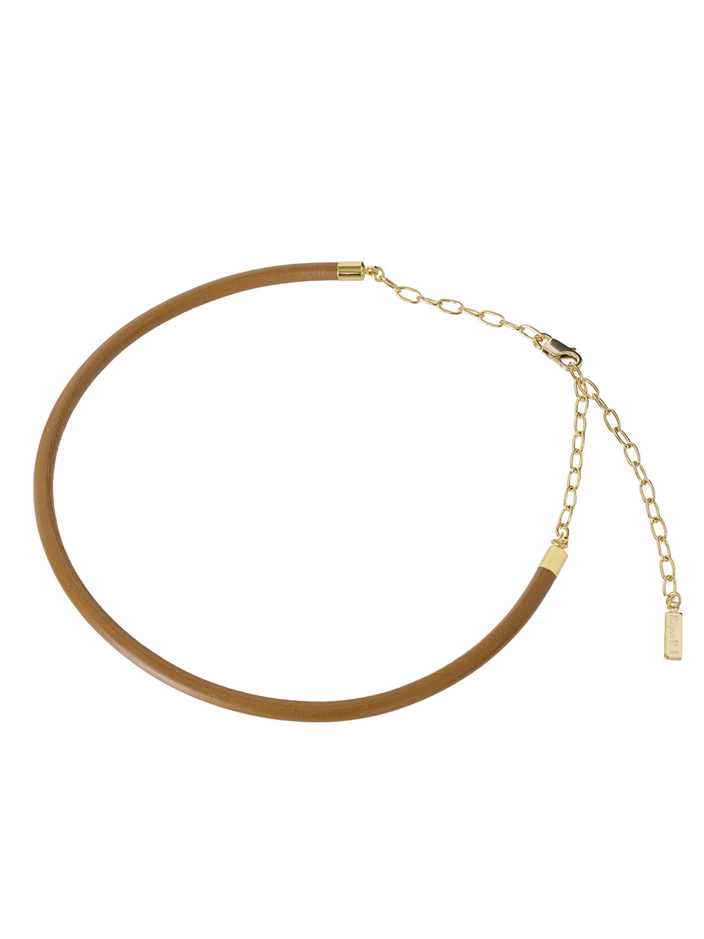 Bijou R.I Leather Choker Necklace