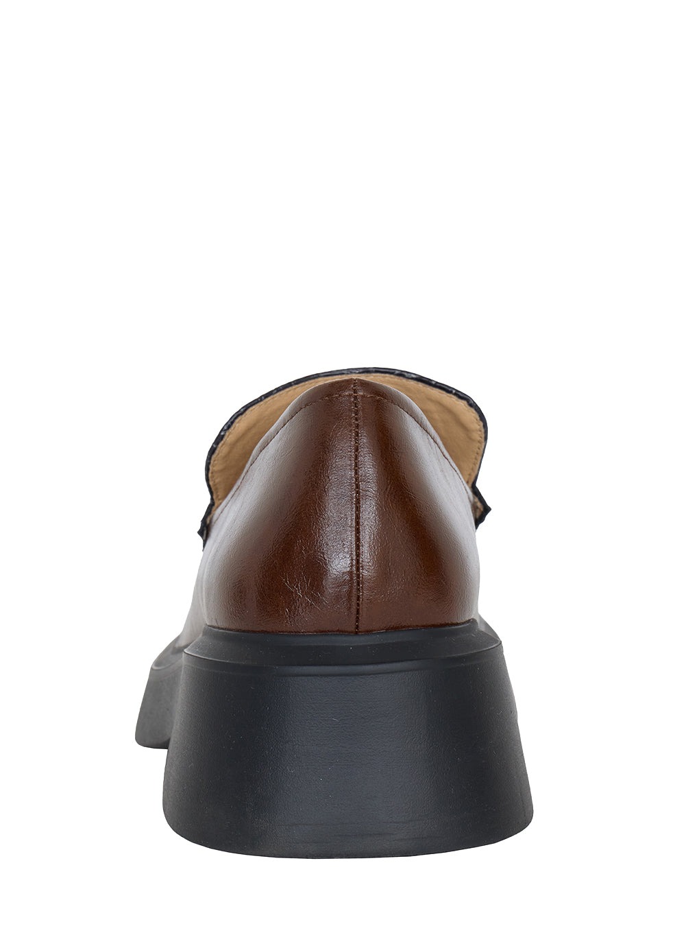 PLATFORM MIX MATERIAL LOAFER