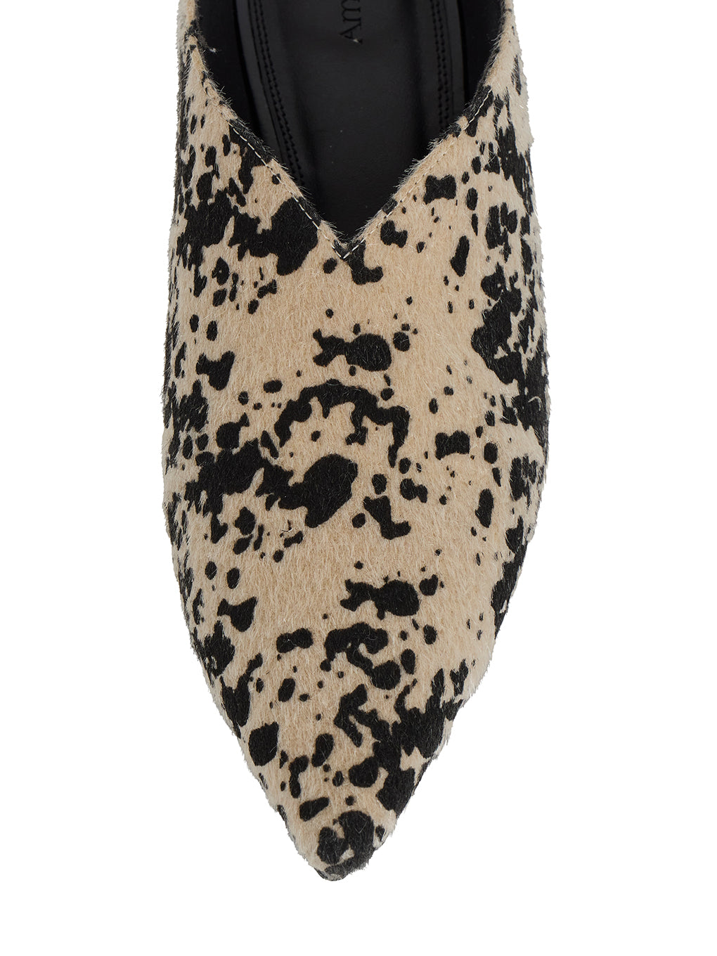 POINTED TOE WEDGE SOLE MULES