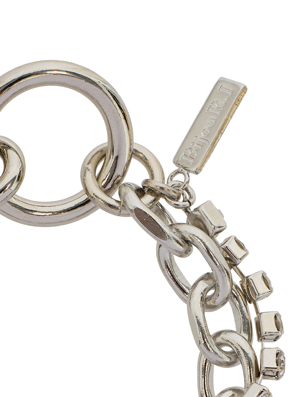 Bijou R.I Crystal Chain Bracelet