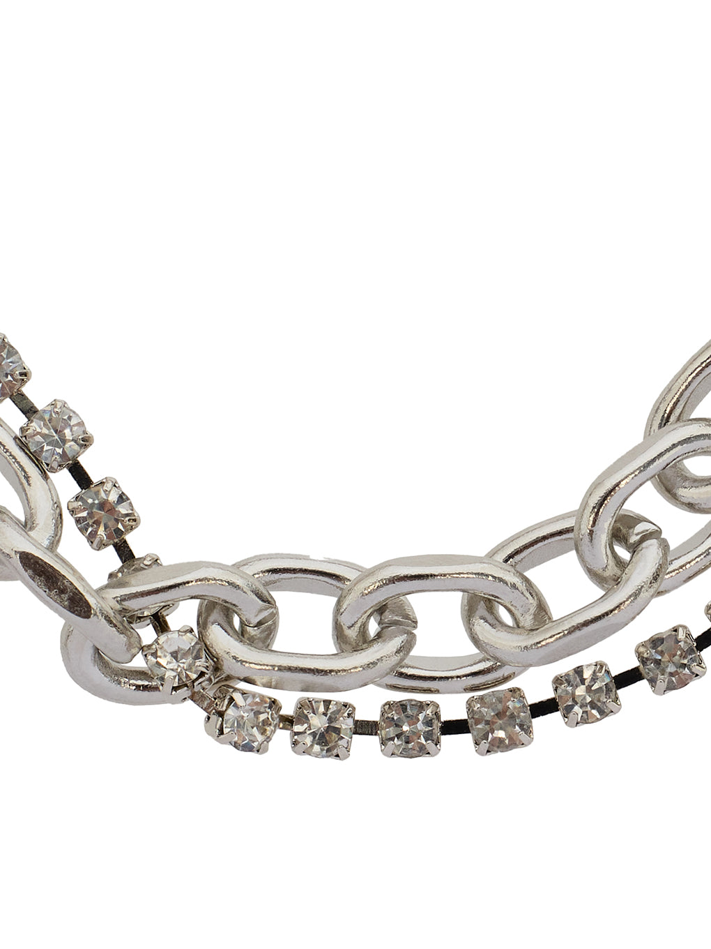 Bijou R.I Crystal Chain Bracelet