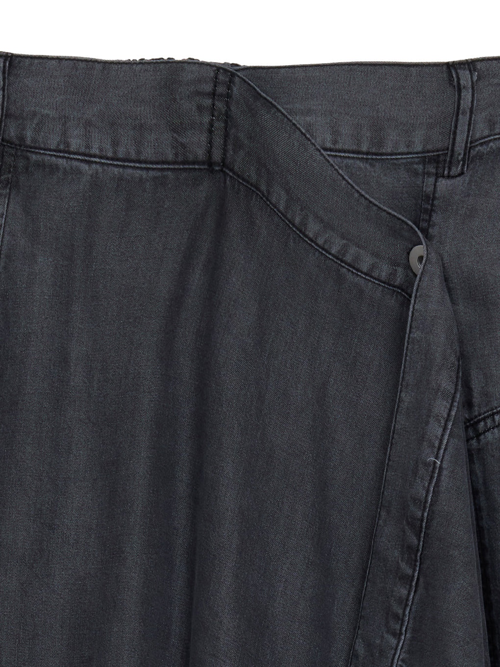 TENCEL DENIM WRAP LIKE SKIRT