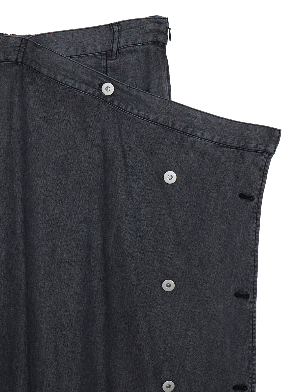 TENCEL DENIM WRAP LIKE SKIRT