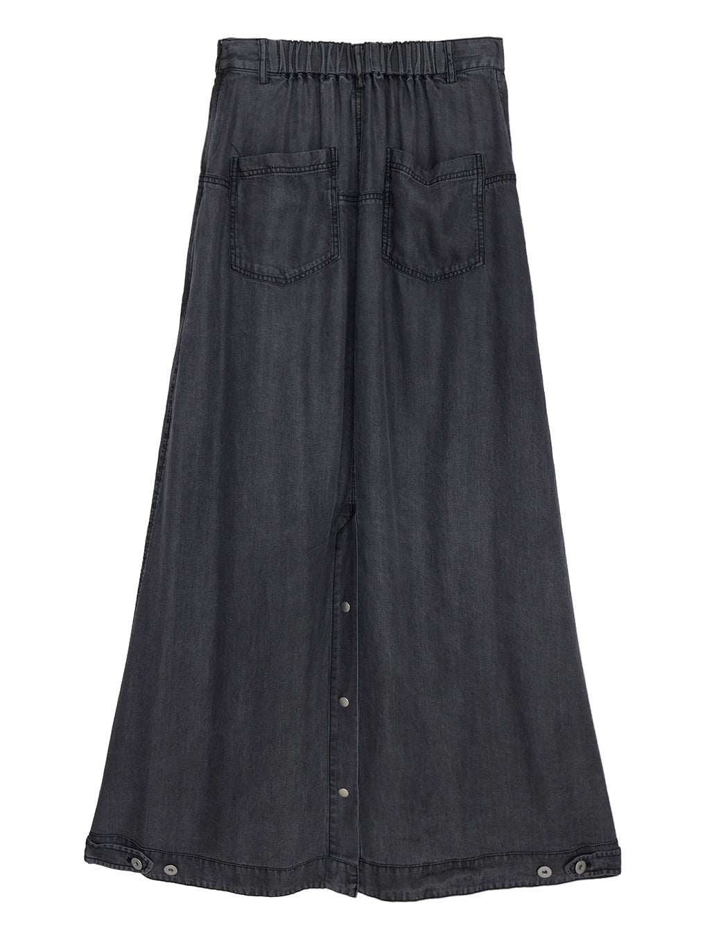TENCEL DENIM WRAP LIKE SKIRT