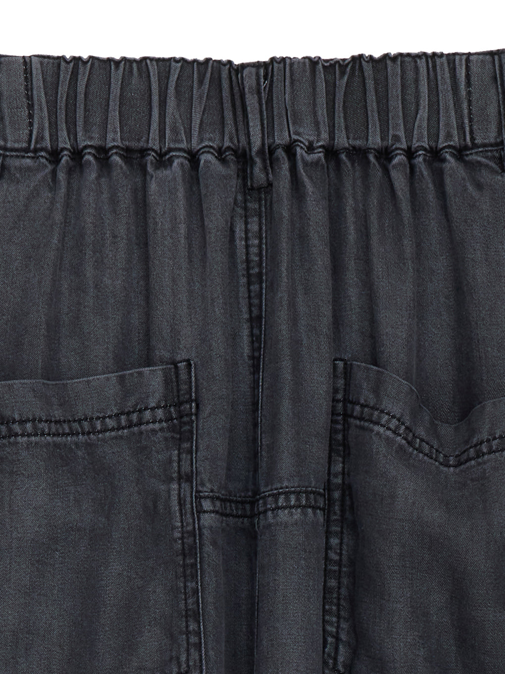 TENCEL DENIM WRAP LIKE SKIRT