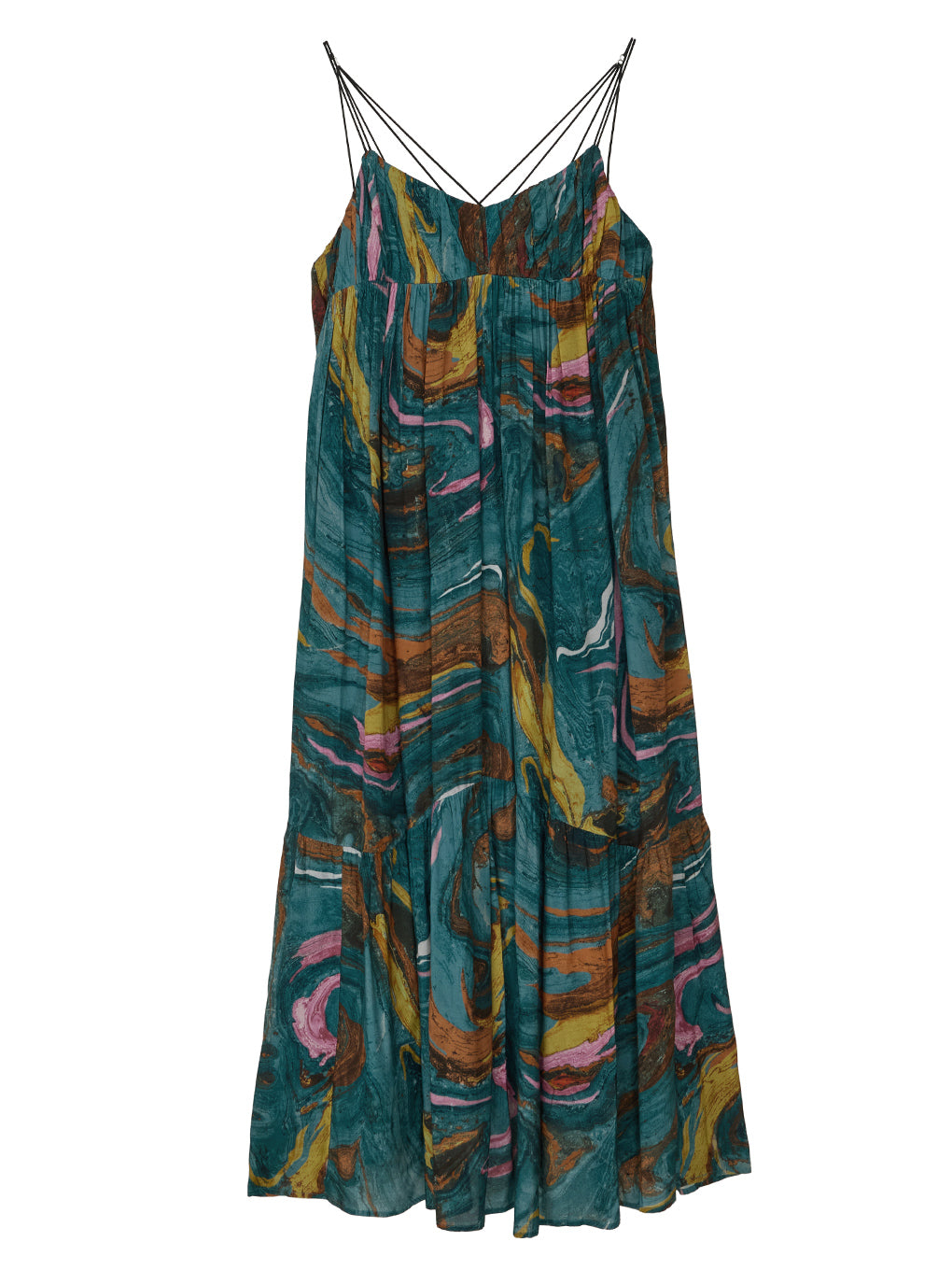 MEDI INDIAN POOL MARBLE DRESS