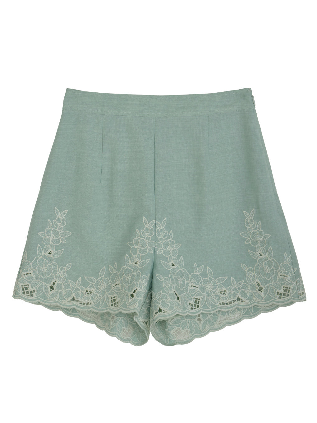 MEDI LACE EMBROIDERY SHORT PANTS