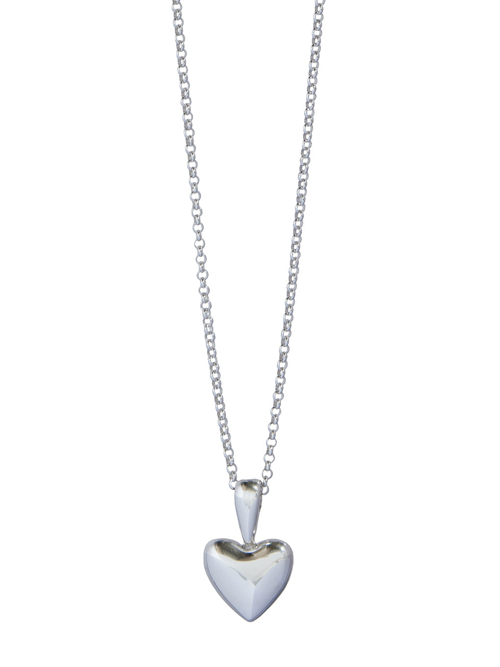 ANNIKA INEZ Voluptuous Heart Necklace, Lrg