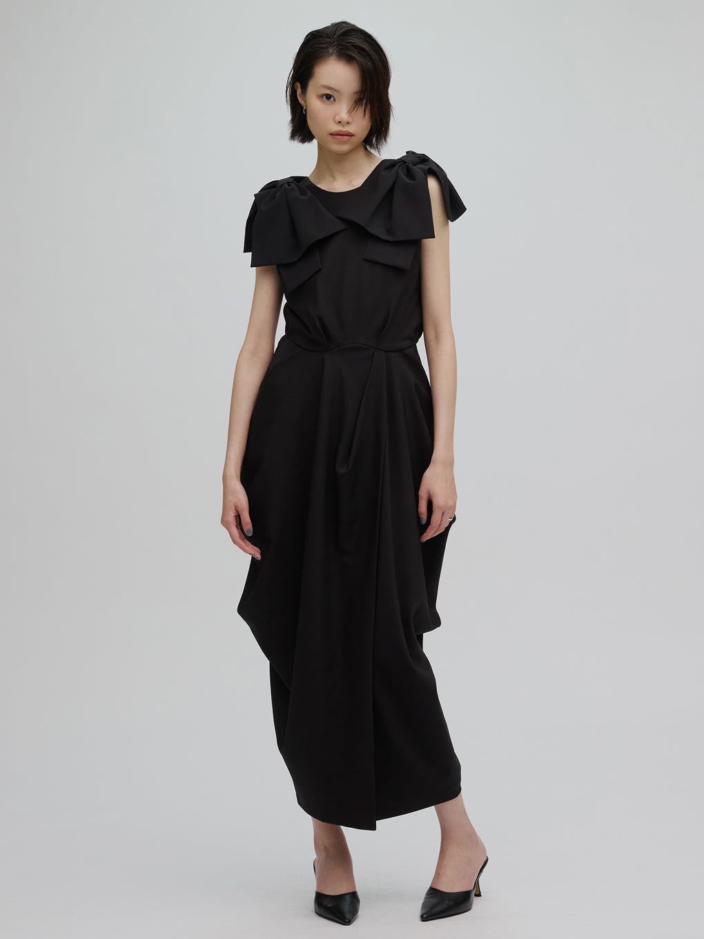 2WAY CONSTRUCTIVE RIBBON DRESS