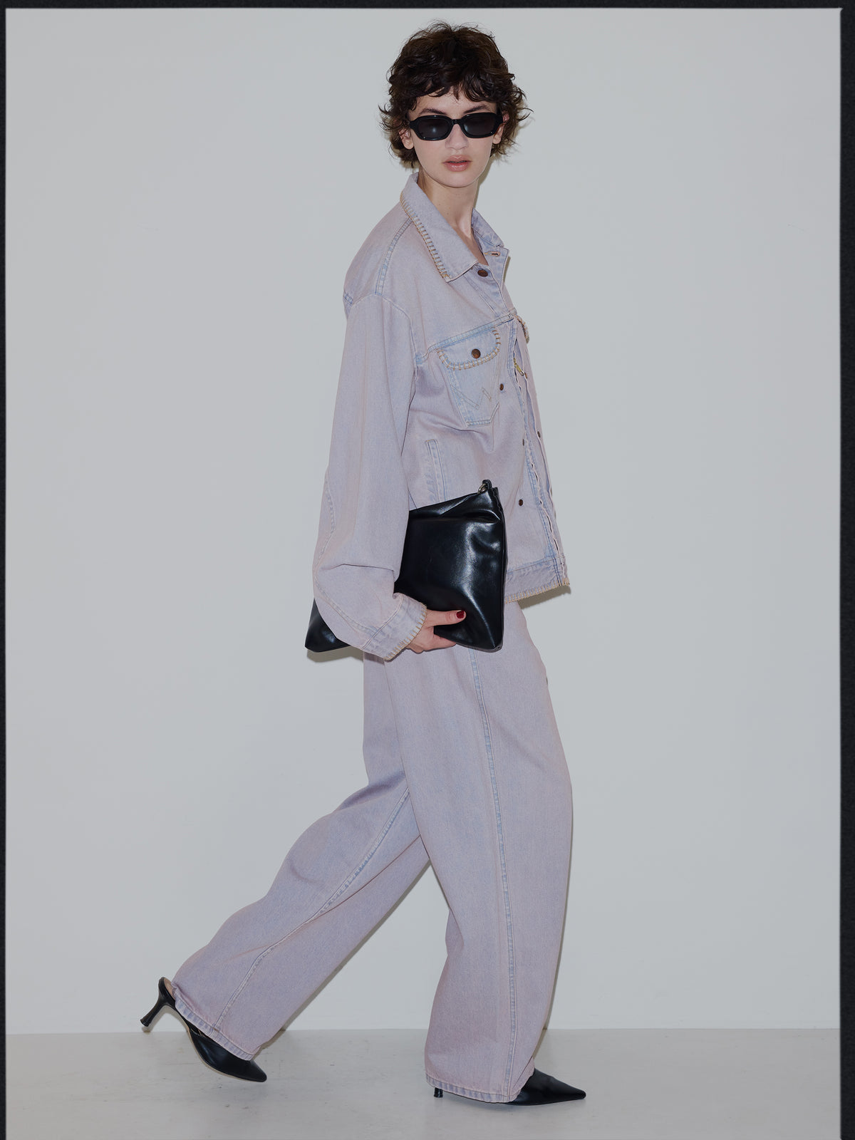 Wrangler×Ameri CURVE DENIM PANTS