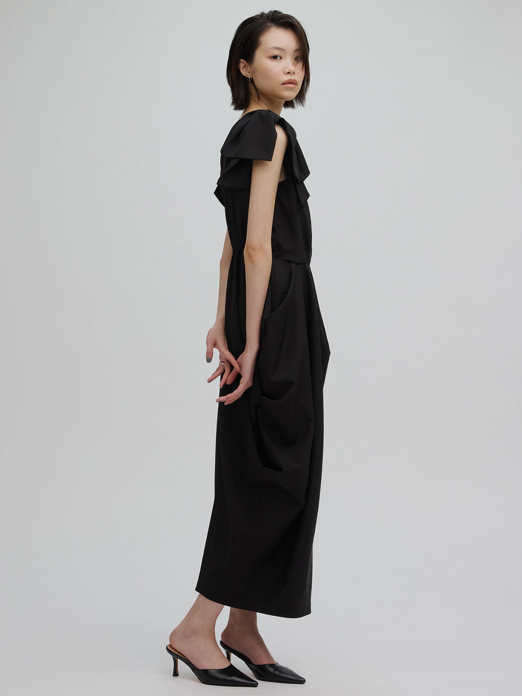 2WAY CONSTRUCTIVE RIBBON DRESS