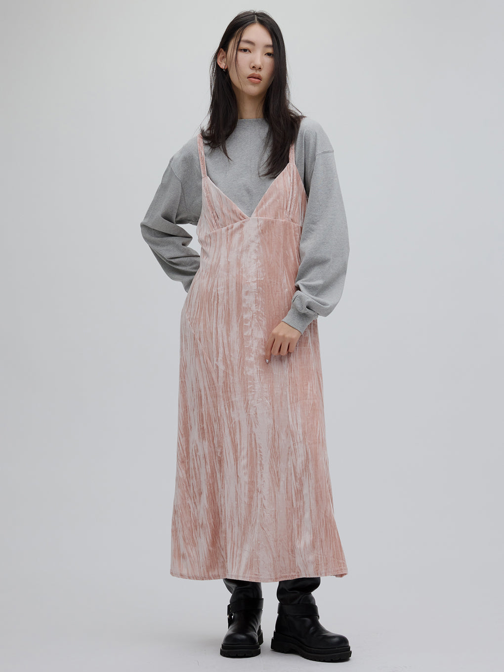 AMERI ドレス　8/24までセール Ameri VINTAGE エンパイアシルエット上品グリーンドレス (M) を