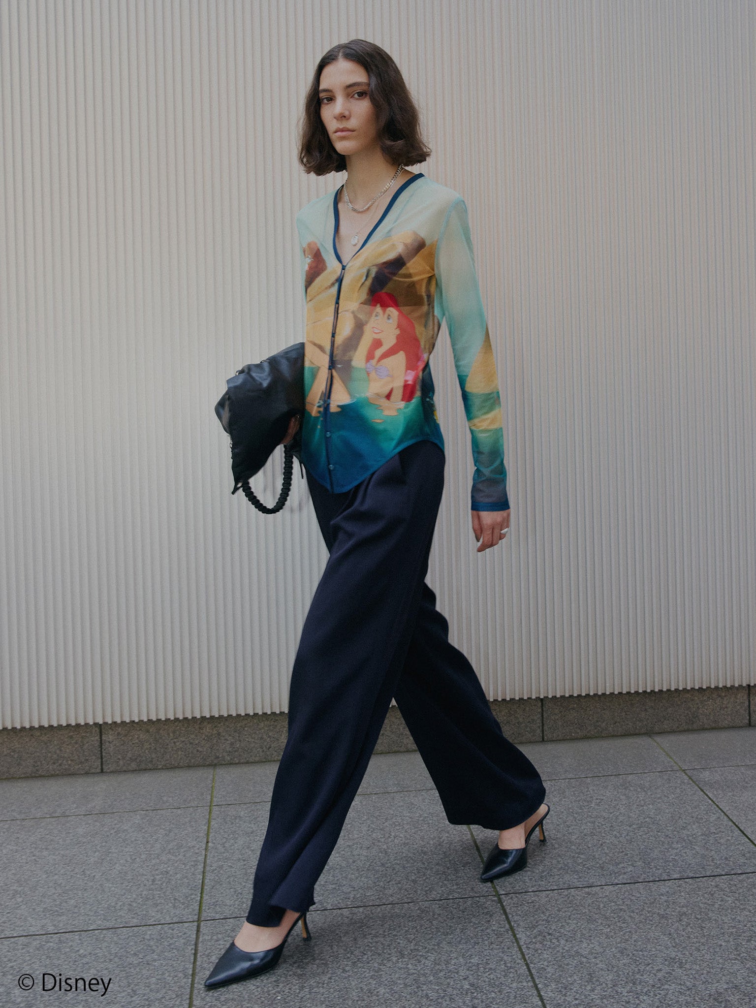 DISNEY/2WAY SHEER CARDIGAN
